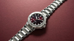 Oris Aquis Date Relief Cherry 41.50mm 01 733 7766 4158-07 8 22 05PEB