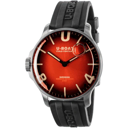 U-BOAT Darkmoon 44mm Red SS Soleil 8701/B