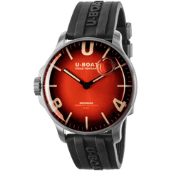 U-BOAT Darkmoon 44mm Red SS Soleil 8701/B