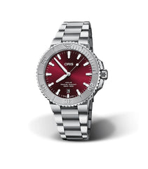 Oris Aquis Date Relief Cherry 41.50mm 01 733 7766 4158-07 8 22 05PEB