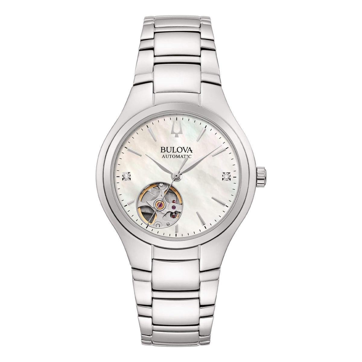Bulova Lady Automatic Open Heart